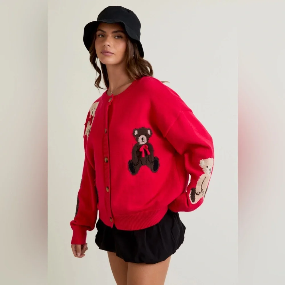 NWT Le Lis Teddy Sweater - Picture 6 of 6